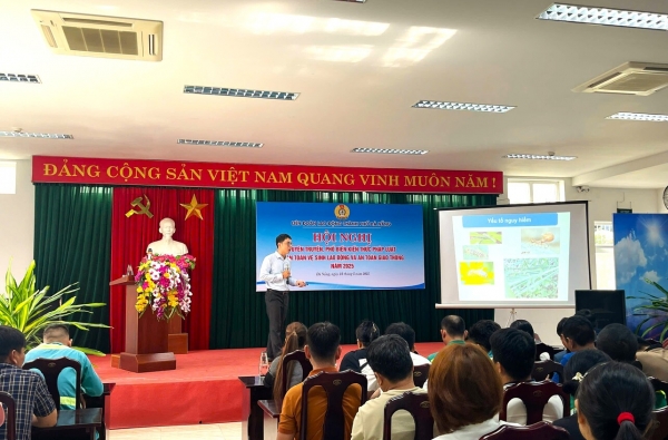 CÔNG TY CÔNG VIÊN – CÂY XANH ĐÀ NẴNG TỔ CHỨC TUYÊN TRUYỀN, PHỔ BIẾN GIÁO DỤC PHÁP LUẬT TRONG VIÊN CHỨC, NGƯỜI LAO ĐỘNG NĂM 2025