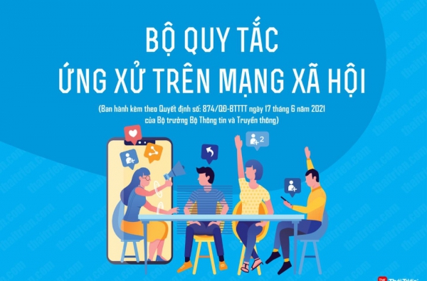 Ban hành Bộ quy tắc ứng xử trên mạng xã hội
