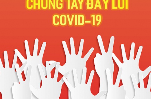 Tuyên truyền vận động, huy động nguồn lực cùng chung tay ủng hộ công tác phòng, chống dịch Covid19